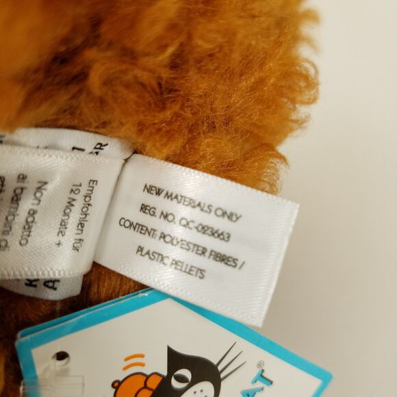 Jellycat Cooper Doodle Dog Plush Stuffed Animal Toy Sitting Toffee Curly - Picture 11 of 13